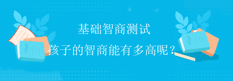 标准智商测试